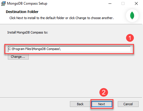mongodb compass connect to local